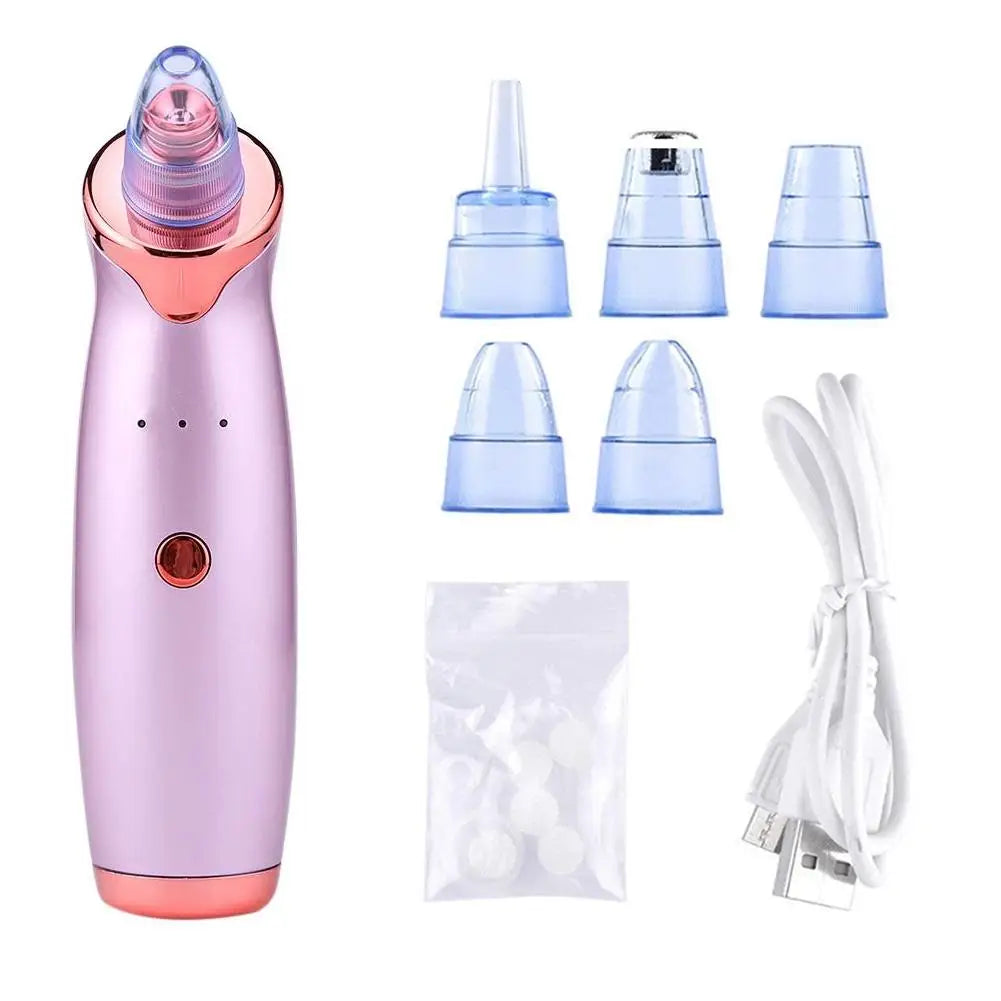 GLAMIXIR ClearSkin™ – Aspirateur Points Noirs Professionnel à Aspiration Douce