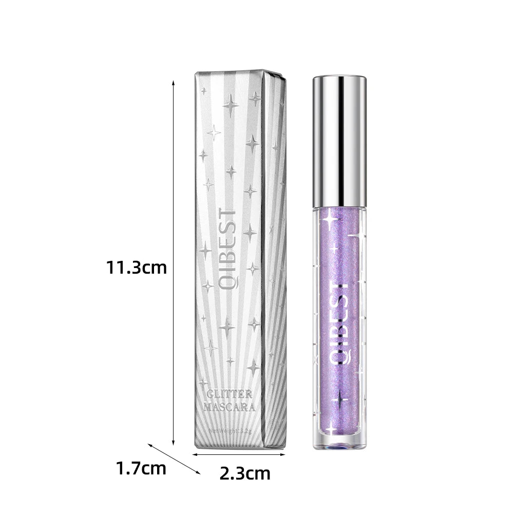 GLAMIXIR DiamondLash™ – Mascara Pailleté Multi-Couleurs Éclat 3D