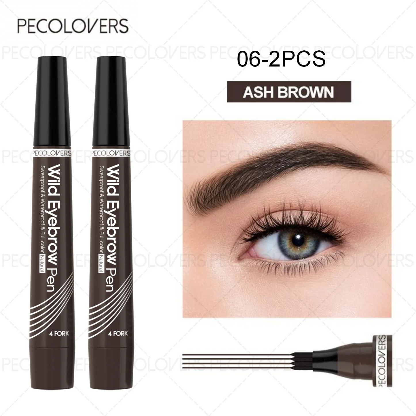 Crayon à Sourcils Waterproof Glamixir™ – Effet Naturel & Tenue 24h