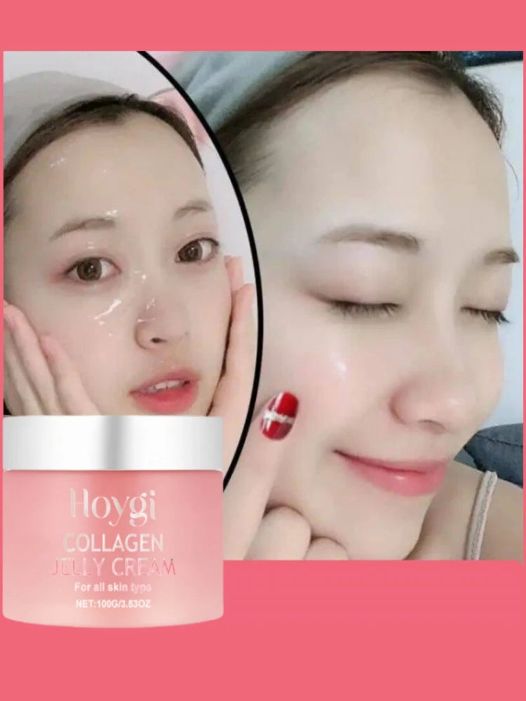 GLAMIXIR JellyGlow™ Cream – Crème visage hydratante & repulpante au collagène