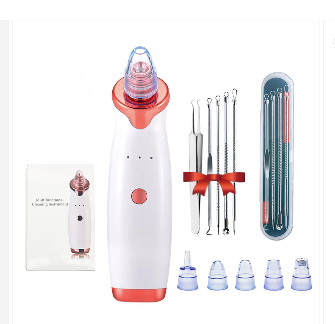 GLAMIXIR ClearSkin™ – Aspirateur Points Noirs Professionnel à Aspiration Douce