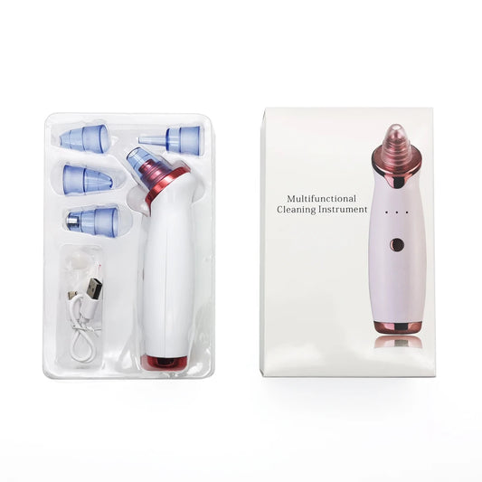 GLAMIXIR ClearSkin™ – Aspirateur Points Noirs Professionnel à Aspiration Douce