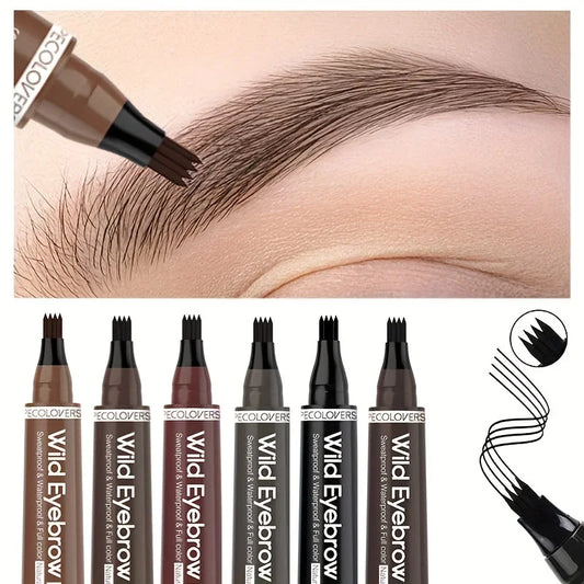 Crayon à Sourcils Waterproof Glamixir™ – Effet Naturel & Tenue 24h
