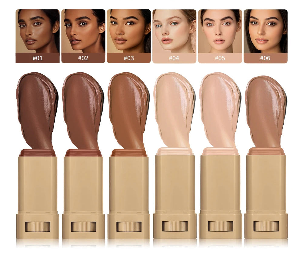 💋 GLAMIXIR PerfectSkin™ – Stick Teint & Glow Haute Couvrance 6 en 1