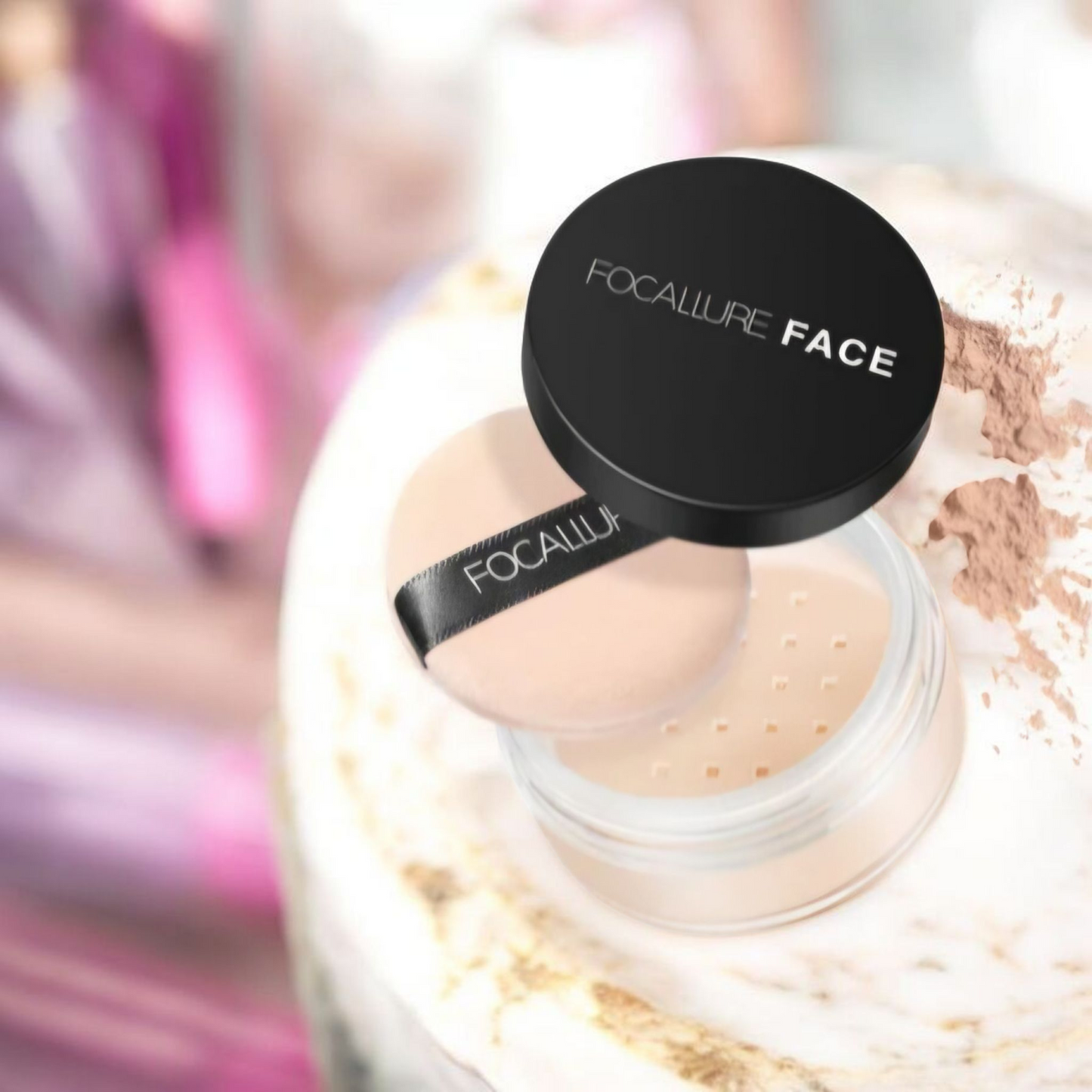 ✨ Poudre Libre Focallure – Finition Invisible & Teint Parfait