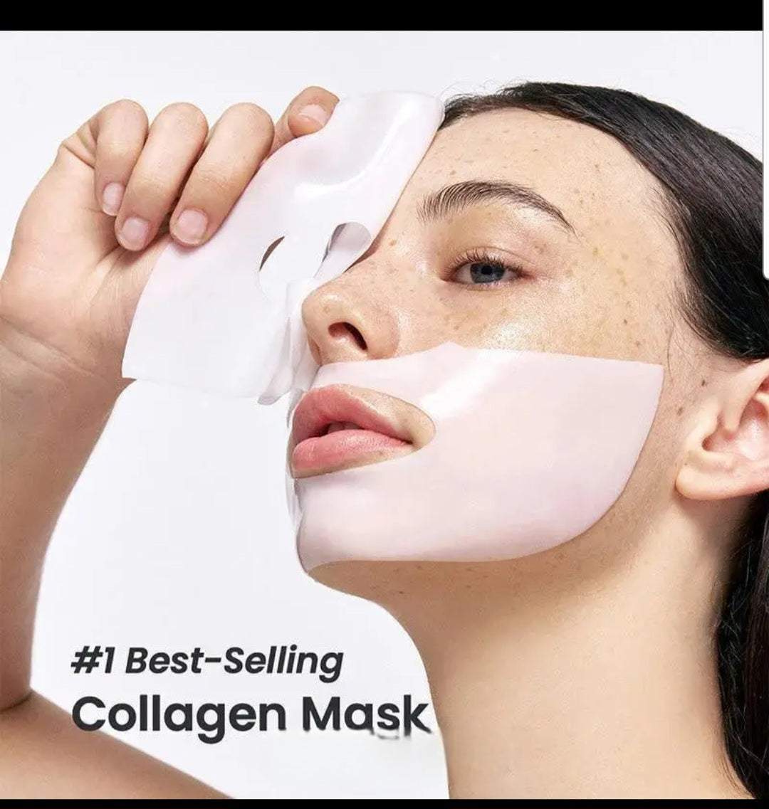 GLAMIXIR Collagen Glow Mask™ – Pack de 10 masques hydratants au collagène