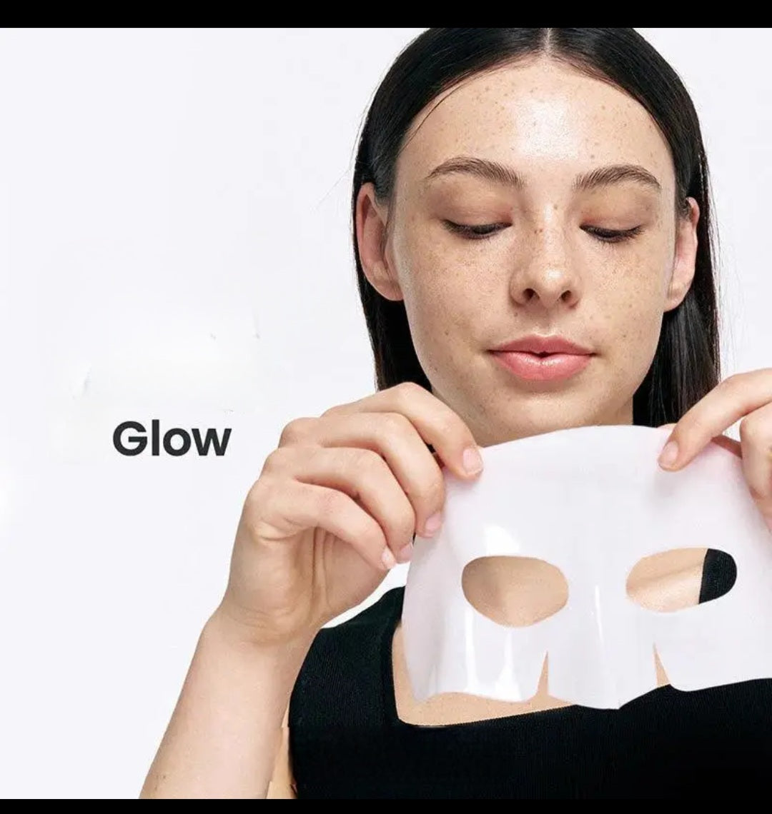 GLAMIXIR Collagen Glow Mask™ – Pack de 10 masques hydratants au collagène